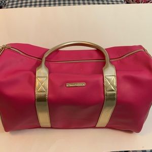 Juicy Couture pink duffle bag